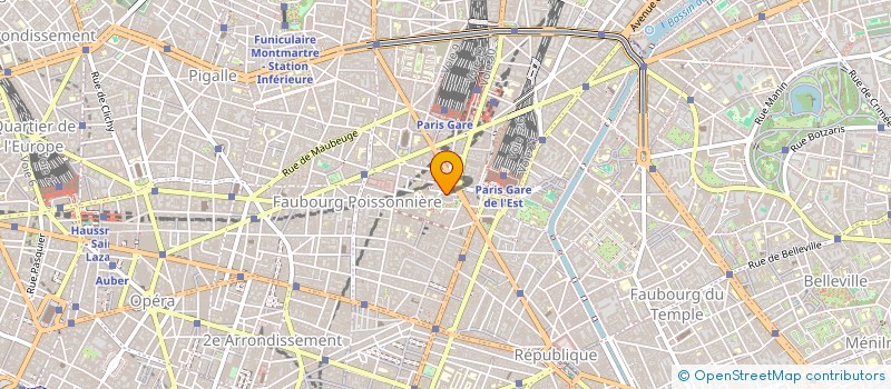 localisation de l'entreprise ACATENE PRODUCTIONS à PARIS