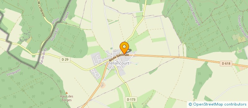 localisation de l'entreprise ACATM ANCIENS COMBATTANTS ALGERIE TUNISIE MAROC  TELLANCOURT