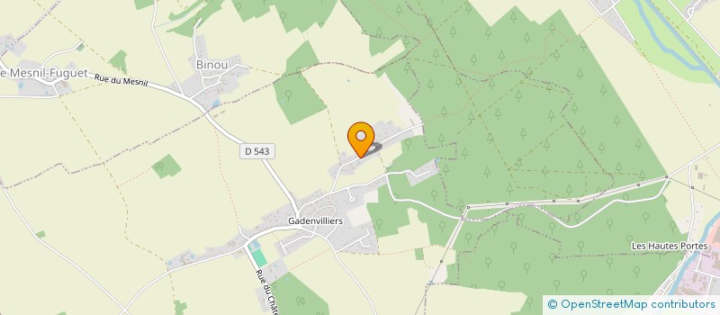 localisation de l'entreprise ACAV à REUILLY
