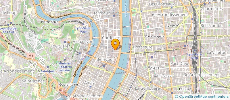 localisation de l'entreprise ACAVI à LYON