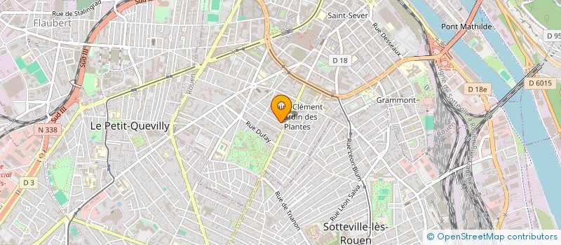 localisation de l'entreprise ACAVS à ROUEN