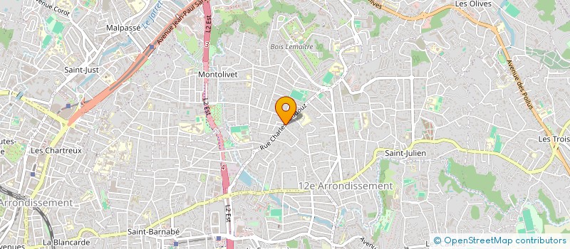 localisation de l'entreprise ACB 13 à MARSEILLE