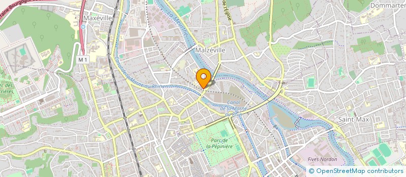 localisation de l'entreprise ACB à NANCY