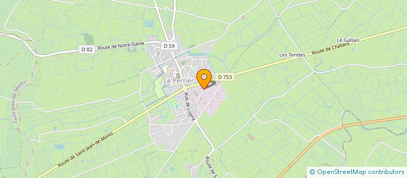localisation de l'entreprise ACB 85 à LE PERRIER