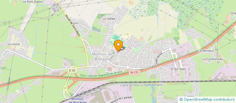 localisation de l'entreprise ACB  MONTOIR-DE-BRETAGNE