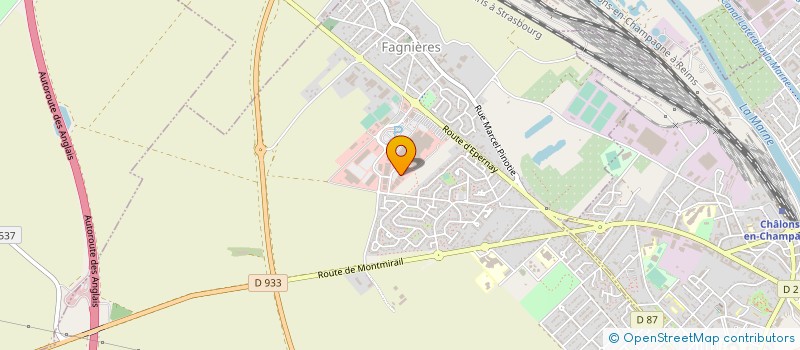 localisation de l'entreprise ACB AMENAGEMENTS CUISINES BAINS à BIGNICOURT-SUR-MARNE