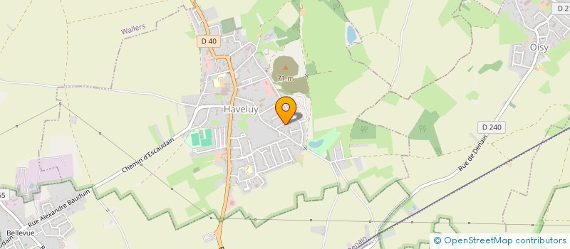 localisation de l'entreprise ACB BATIMENT à HAVELUY
