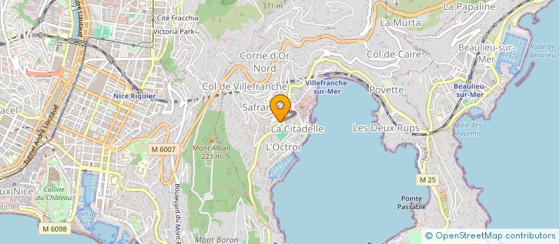 localisation de l'entreprise ACB COMPANY à VILLEFRANCHE-SUR-MER