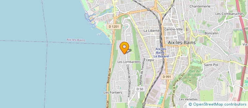 localisation de l'entreprise ACB INVEST  TRESSERVE