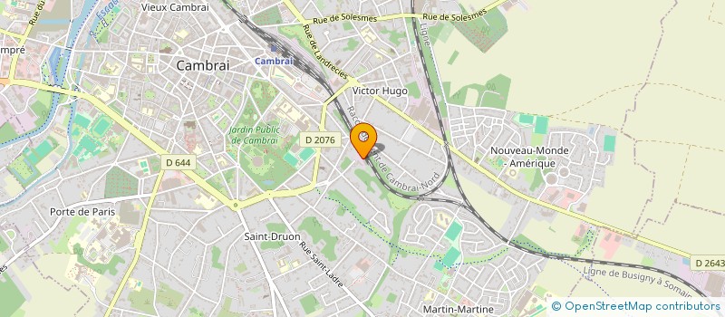 localisation de l'entreprise ACB OUTILLAGE  CAMBRAI