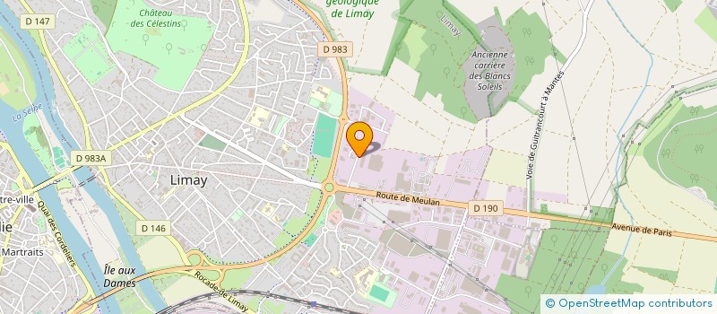 localisation de l'entreprise ACB RENOVATION à LIMAY