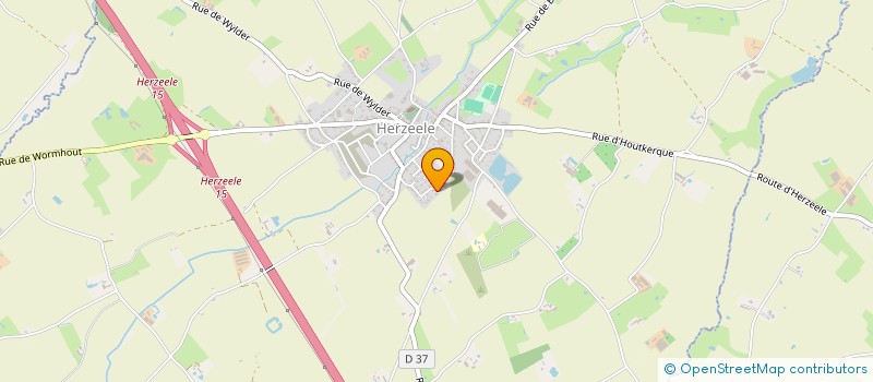 localisation de l'entreprise ACB RENOVATION à HERZEELE