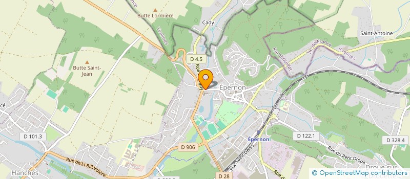 localisation de l'entreprise ACBA à EPERNON