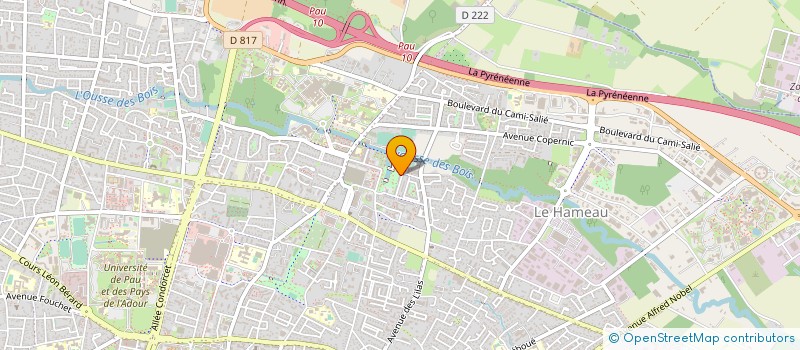 localisation de l'entreprise ACBATIT à PAU