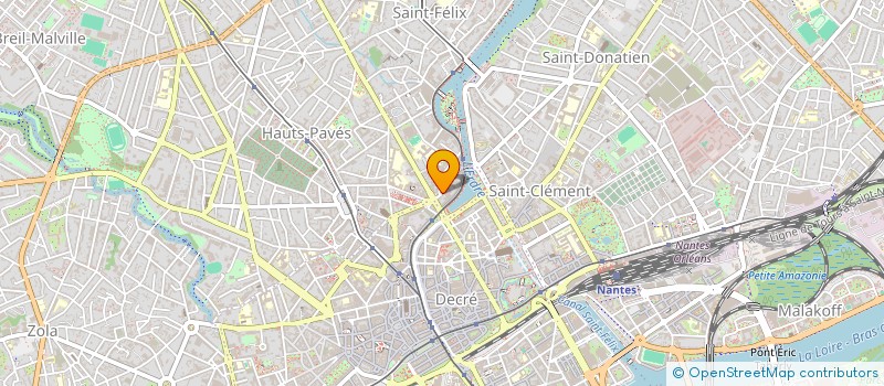 localisation de l'entreprise ACBC à NANTES