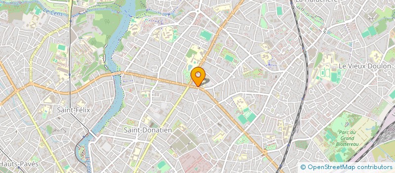 localisation de l'entreprise ACBC IMMO 2  NANTES