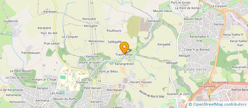 localisation de l'entreprise ACC 29  BREST