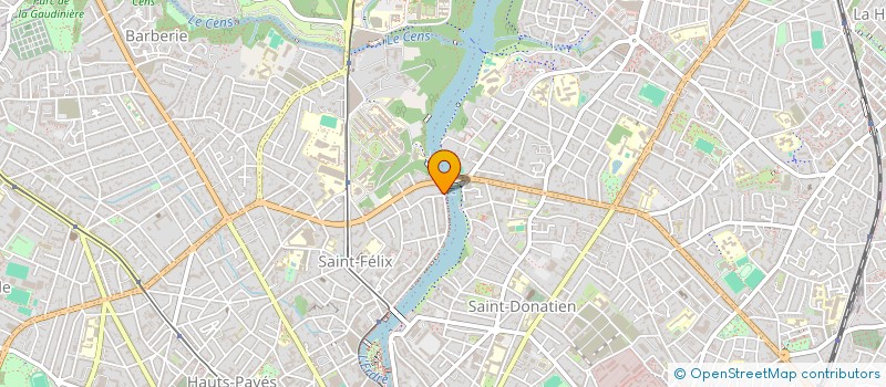 localisation de l'entreprise ACC à NANTES