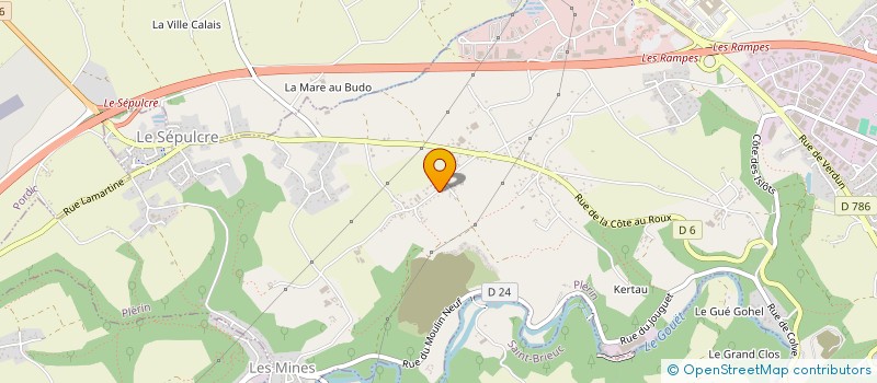 localisation de l'entreprise ACC à PLERIN