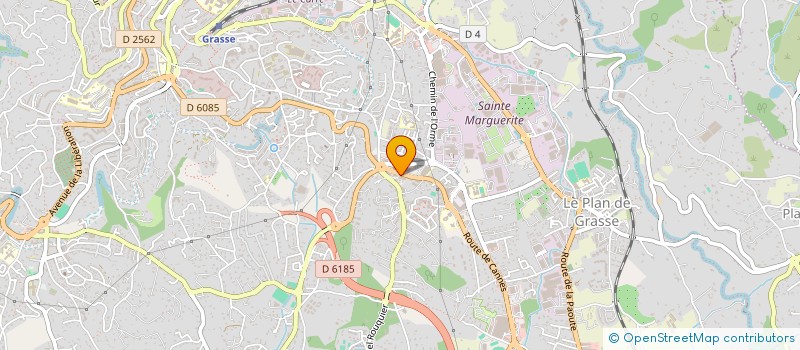 localisation de l'entreprise ACC à GRASSE