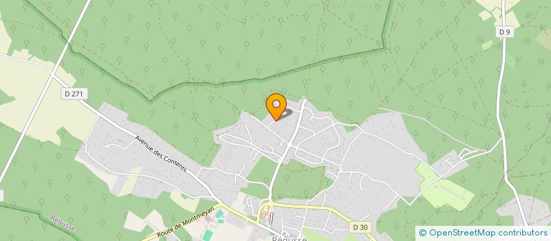 localisation de l'entreprise ACC à REGUSSE