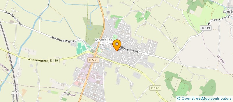 localisation de l'entreprise ACC  MONTELIER