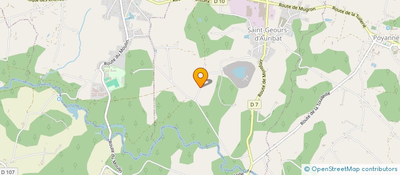 localisation de l'entreprise ACC  SAINT-GEOURS-D'AURIBAT