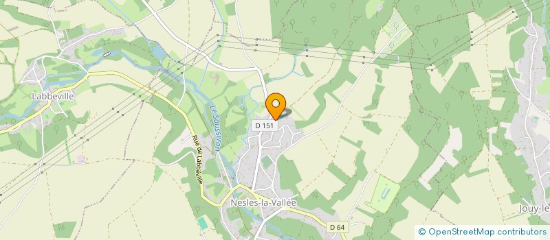 localisation de l'entreprise ACC CAPITAL  NESLES-LA-VALLEE