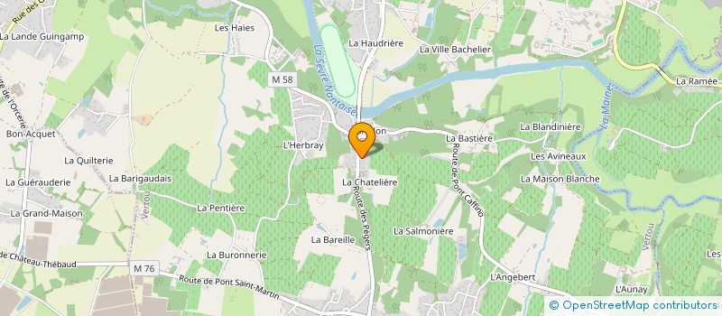 localisation de l'entreprise ACC CONSEIL à VERTOU