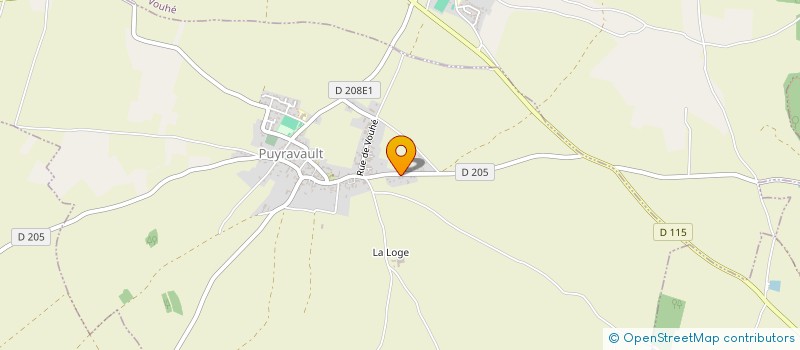 localisation de l'entreprise ACC DESSIN  PUYRAVAULT