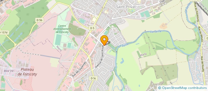 localisation de l'entreprise ACC ELEC DIFFUSION à MARLY