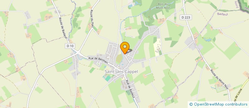 localisation de l'entreprise ACC FLANDRES INVEST  SAINT-JANS-CAPPEL