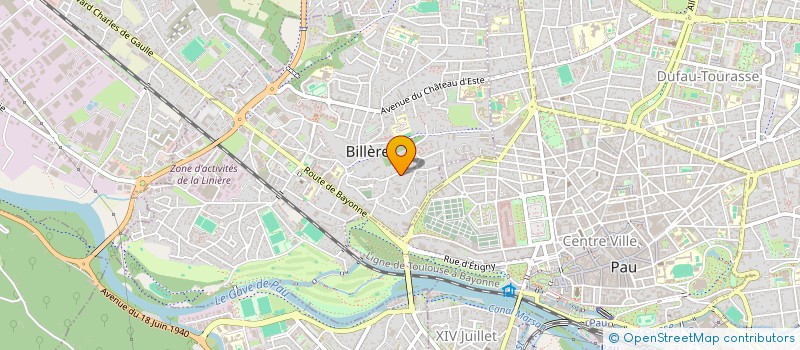 localisation de l'entreprise ACC IMMO  BILLERE