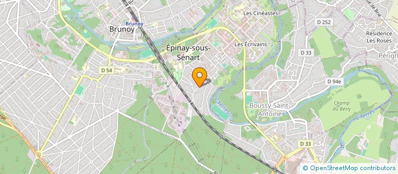 localisation de l'entreprise ACC IMMOBILIER  EPINAY-SOUS-SENART