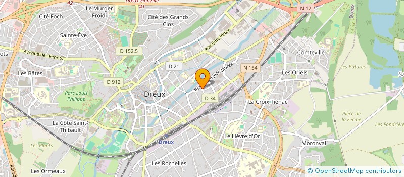 localisation de l'entreprise ACC & JMT à DREUX