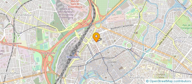 localisation de l'entreprise ACC SARL à STRASBOURG