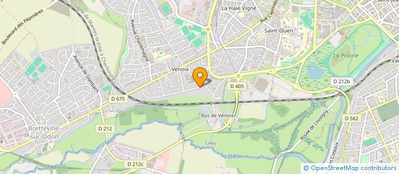 localisation de l'entreprise ACC TOYS à CAEN