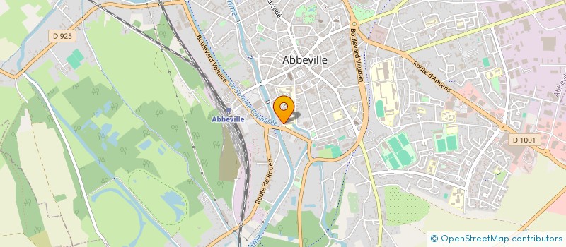 localisation de l'entreprise ACC80-AGIR CONTRE LE CANCER à ABBEVILLE