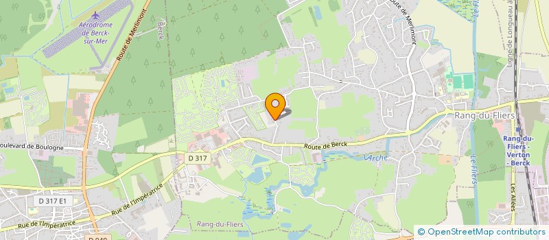 localisation de l'entreprise ACCA  RANG-DU-FLIERS