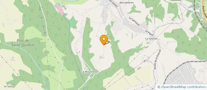 localisation de l'entreprise ACCA  CAGNAC-LES-MINES