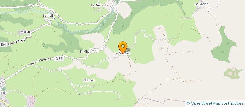 localisation de l'entreprise ACCA CONDAT à CONDAT