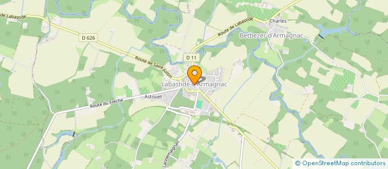 localisation de l'entreprise ACCA DE SAINT JUSTIN à SAINT-JUSTIN