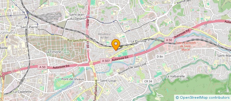 localisation de l'entreprise ACCADEMIA à MARSEILLE