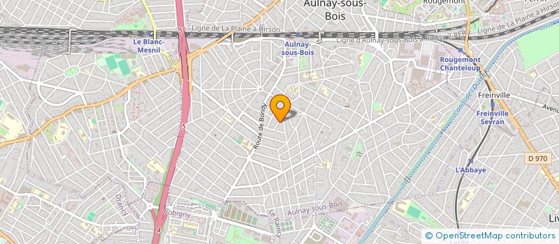localisation de l'entreprise ACCAPARTIST à AULNAY-SOUS-BOIS
