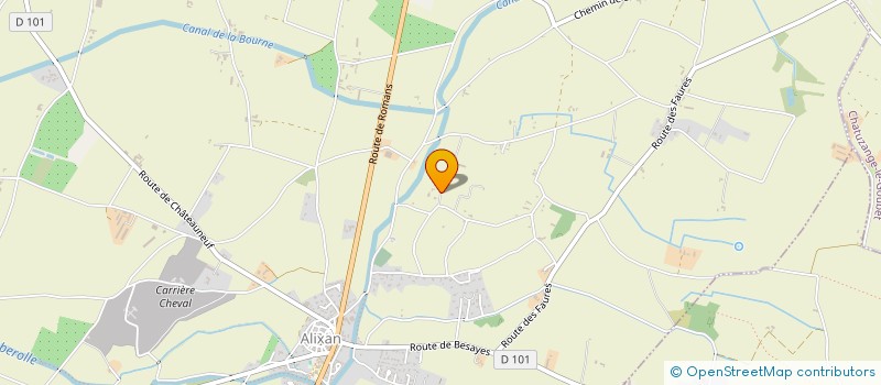 localisation de l'entreprise ACCAPELLA  ALIXAN