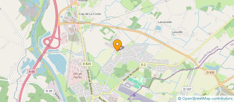 localisation de l'entreprise ACCAQ  AIRE-SUR-L ADOUR