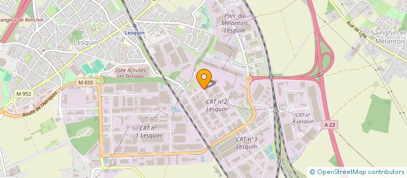 localisation de l'entreprise ACCB à FRETIN