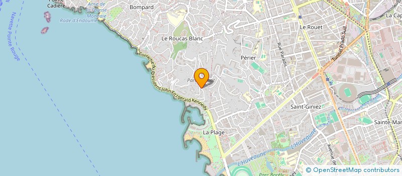 localisation de l'entreprise ACCC SOCCER à MARSEILLE
