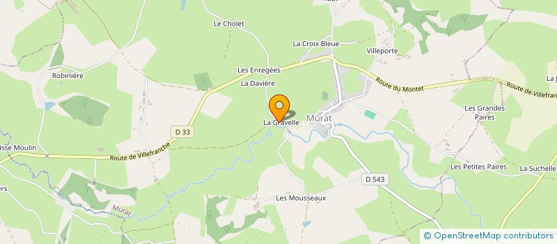 localisation de l'entreprise ACCE à MURAT