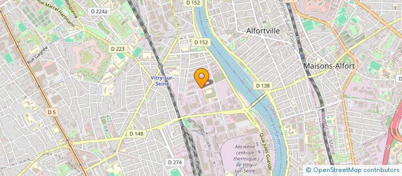 localisation de l'entreprise ACCEDIA CAPITAL à VITRY-SUR-SEINE